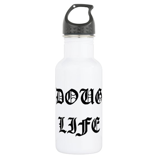 Doug Life Waterfles (Voorkant)