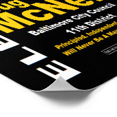 Doug McNeil Window (Sign) Poster (Hoek)