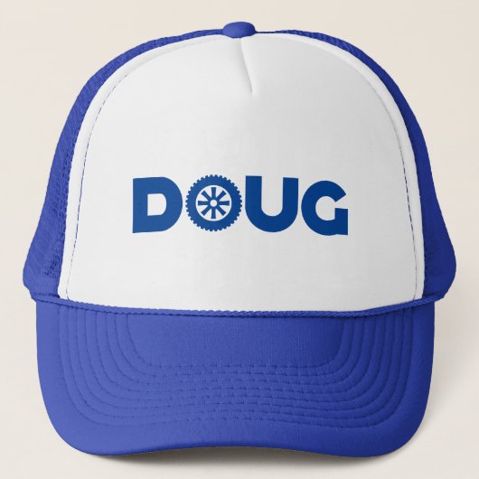 Doug Petrol Head Trucker Hat Trucker Pet (Voorkant)