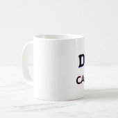 Doug Powered by Caffeine Koffiemok (Voorkant links)