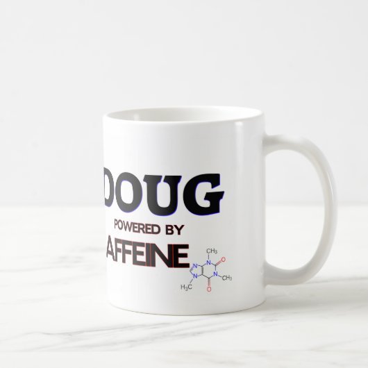 Doug Powered by Caffeine Koffiemok (Rechts)