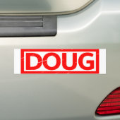 Doug Stamp Bumpersticker (Op auto)