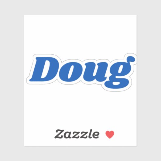 Doug Sticker (Vel)