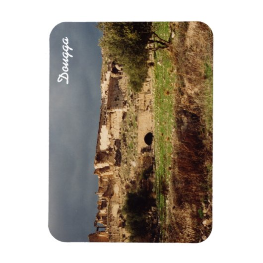 Dougga - Tunesië Magneet (Verticaal)