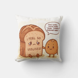 Dough-nut Geef op! Een zoet ondersteuningssysteem Kussen