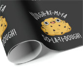 Dough-Re-Mi Funny Music Dough Pun Dark BG Cadeaupapier (Rol Hoek)