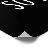 Dough-Re-Mi Funny Music Dough Pun Dark BG Poster (Hoek)