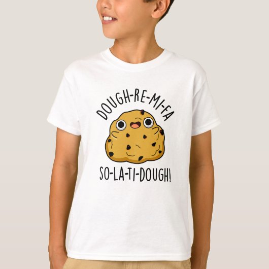 Dough-Re-Mi Grappige Muziek Dough Pun T-shirt (Voorkant)