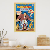Doughboys Comic Poster (Keuken)