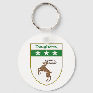 Dougherty Coat of Arms/Family Crest Sleutelhanger