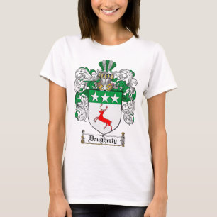 DOUGHERTY FAMILIY CREST - DOUGHERTY COAT WAPENS T-SHIRT