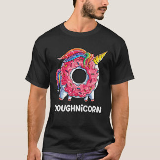 Doughnicorn Unicorn Donut Rainbow Gifts Girls Wome T-shirt