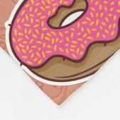 Doughnoten Fleece Deken (Hoek)