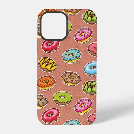 Doughnoten iPhone Hoesje (Achterkant)