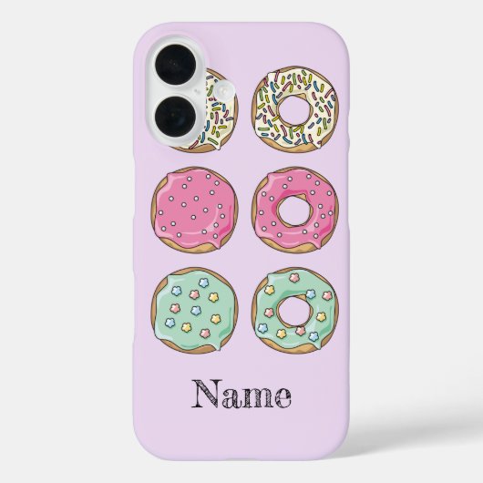 Doughnoten met jouw naam erop Case-Mate iPhone case (Achterkant)
