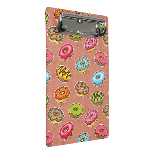 Doughnoten Mini Klembord (Schuin)