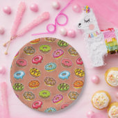 Doughnoten Papieren Bordje (Feest)