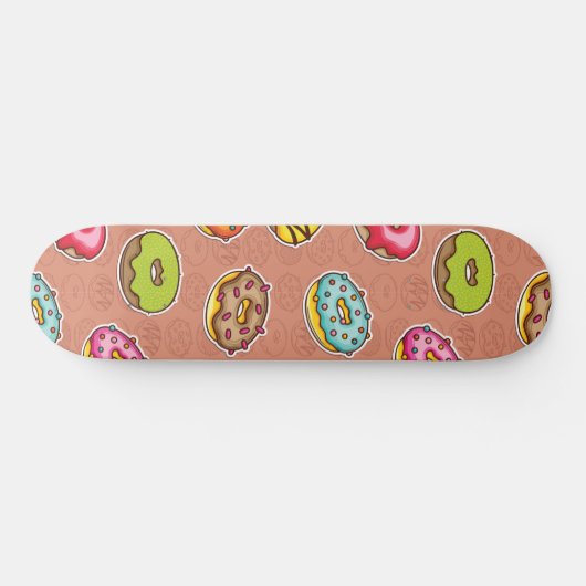 Doughnoten Persoonlijk Skateboard (Horizontaal)