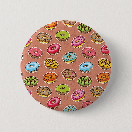 Doughnoten Ronde Button 5,7 Cm (Voorkant)