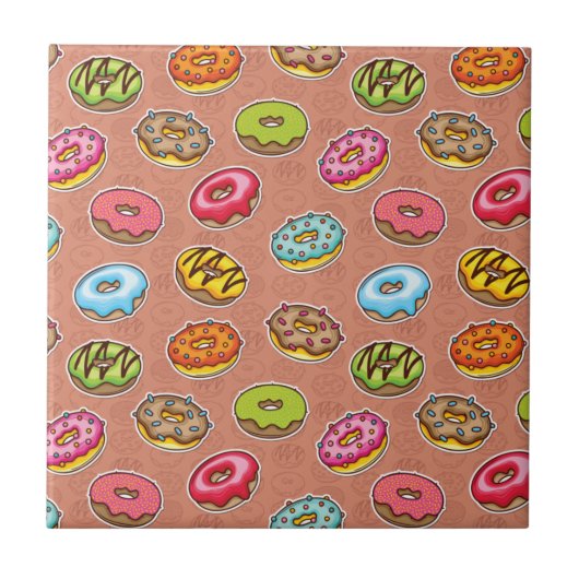 Doughnoten Tegeltje (Voorkant)