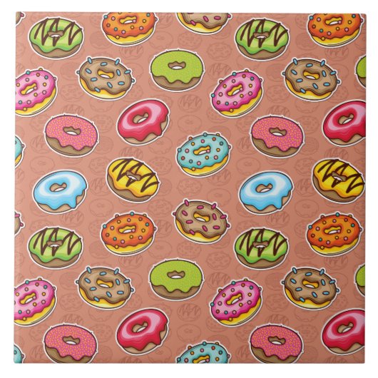 Doughnoten Tegeltje (Voorkant)