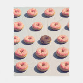 Doughnoten van een groep fleece deken (Voorkant)