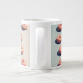 Doughnoten van een groep grote koffiekop (Achterkant)