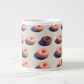 Doughnoten van een groep grote koffiekop (Voorkant)