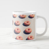 Doughnoten van een groep grote koffiekop (Rechts)