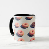 Doughnoten van een groep mok (Voorkant links)