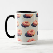 Doughnoten van een groep mok (Links)