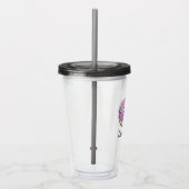 Doughnut Acrylaat Tumbler Acryl Drinkbeker (Rechts)