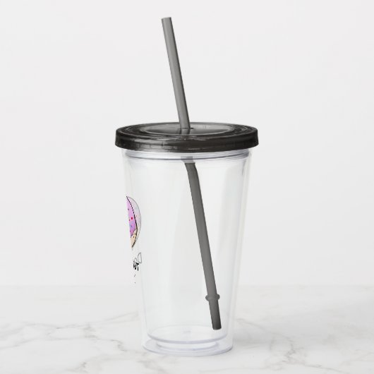 Doughnut Acryltumbler Acryl Drinkbeker (Links)