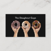 Doughnut Bakery Klantenloyaliteit Visitekaartjes (Voorkant)