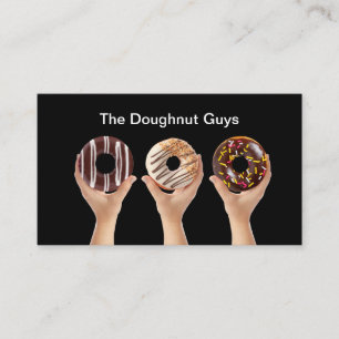 Doughnut Bakery Klantenloyaliteit Visitekaartjes