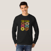 Doughnut Bekijk mijn 5 en 12 pakjes Doughnut Eati T-shirt (Voorkant volledig)