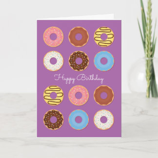 Doughnut Birthday Kaart