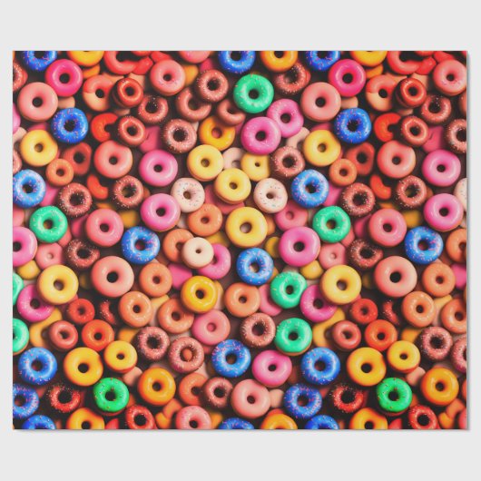 Doughnut Cadeaupapier (Vlak)