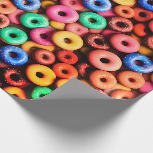 Doughnut Cadeaupapier (Hoek)