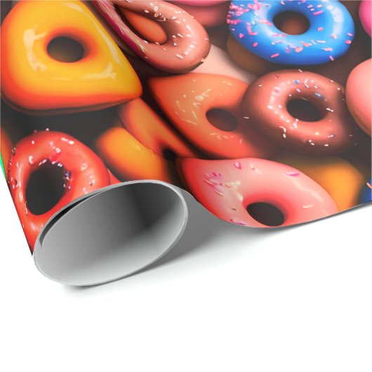 Doughnut Cadeaupapier (Rol Hoek)