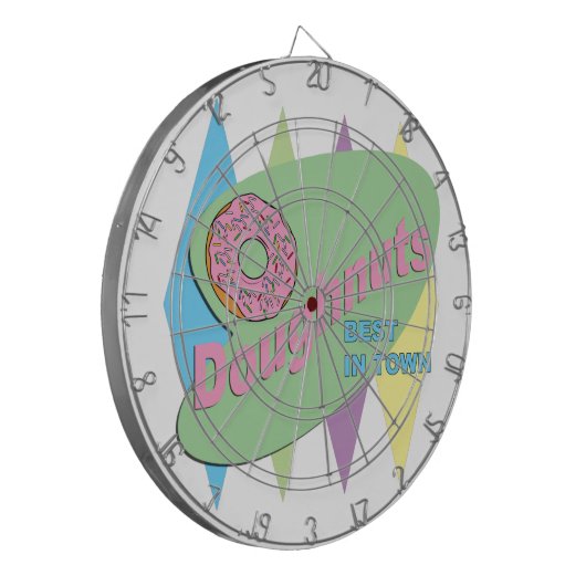 doughnut dartbord (Voorkant Links)