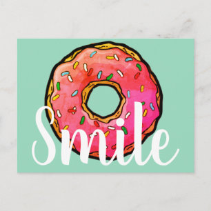 Doughnut Delite SMILE Briefkaart