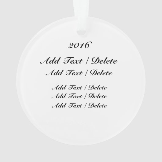 Doughnut/Donut Ornament (achterkant)