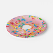 Doughnut - Donut Papieren Bordje (Gekanteld)