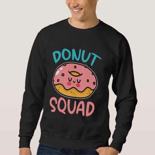 Doughnut Donut Squad Donut Kinder Trui (Voorkant)