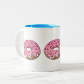 Doughnut Donut w/ Sprinkles Breakfast Food Mok (Voorkant links)