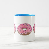 Doughnut Donut w/ Sprinkles Breakfast Food Mok (Center)