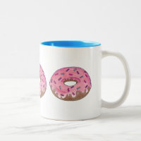 Doughnut Donut w/ Sprinkles Breakfast Food Mok