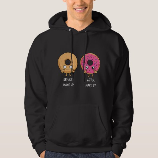 Doughnut - Funny Donut  Hoodie (Voorkant)