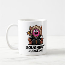 Doughnut Judge Me Schattigee koffie Mok voor koffi